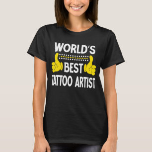Camiseta Tatuador de melhor tatuagem do mundo