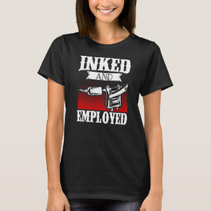 Camiseta Tatuador De Tatuagem Incluso E Utilizado Pele Incl