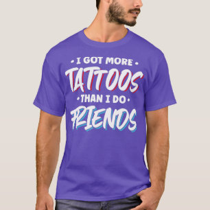 Camiseta Tatuador dizendo tatuagem de arte corporal tatuage