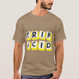 Camiseta tatuagem ácido de viagem