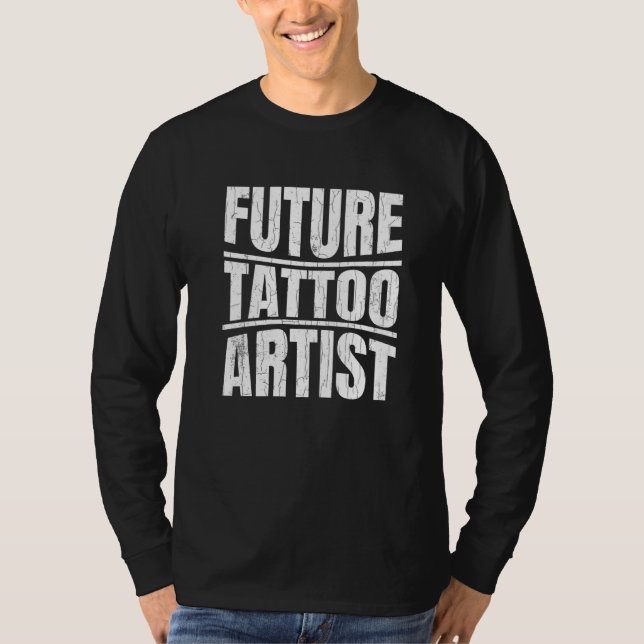 Camiseta Tatuagem Artista Futura Tatuagem Tatuagem Gráfico (Frente)
