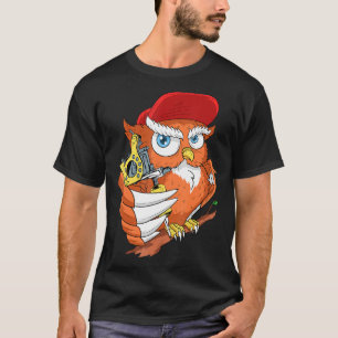 Camiseta Tatuagem Artista Tattooista Ave Pássaro Proprietár
