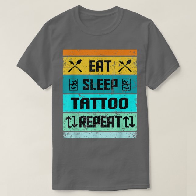 Camiseta Tatuagem Artista Tatuagem Lover Engraçado Tatuador (Frente do Design)