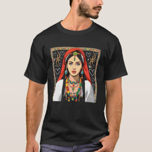 Camiseta Tatuagem Cabila Amazigh Berbere Tifinague Desenho 