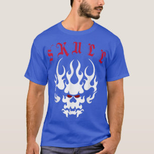 Camiseta Tatuagem Caveira Morte Esqueleto T-Shirt