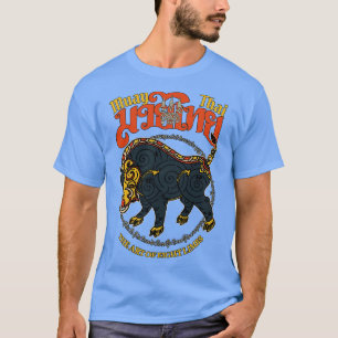 Camiseta Tatuagem Classic Muay Thai Sak Yant Boar