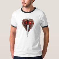 Tatuagem Clássica Do Coração Cupido