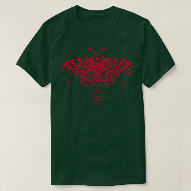 Camiseta Tatuagem da borboleta (Frente do Design)