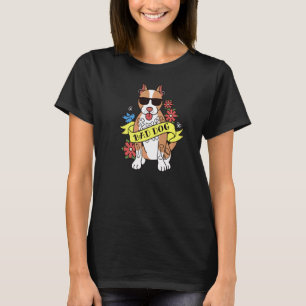 Camiseta Tatuagem de cachorro ruim engraçado Pit Bull