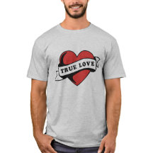 Tatuagem de Coração de Amor Verdadeiro | Design Cl