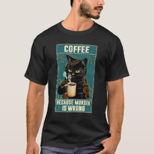 Camiseta Tatuagem de Gato Vintage e Gatos Amam o Sabor Amar