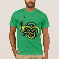 Tatuagem de Nó Celular de Ouroboros Cobra
