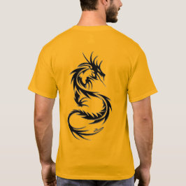 Camiseta Tatuagem do Dragão Trending Style T-Shirt