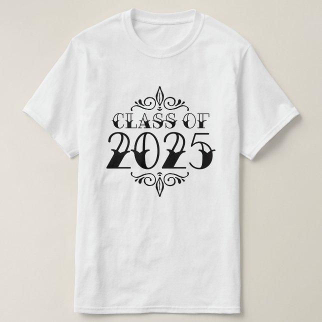 Camiseta Tatuagem - Estilo Classe de Graduação 2025 (Frente do Design)
