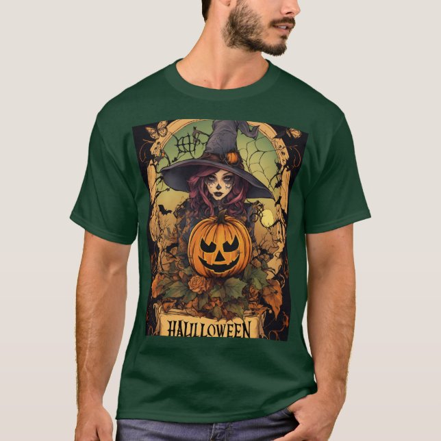Camiseta Tatuagem estilo Halloween (Frente)