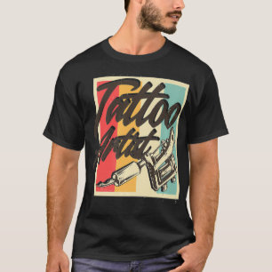 Camiseta Tatuagem Retro Artista Tatuagem Lover Tatuagem Tat