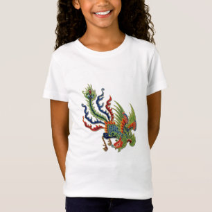 Camiseta Tatuagem rico chinês do pavão