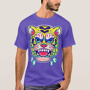Camiseta Tatuagem Tiger Face