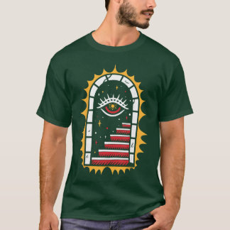 Camiseta Tatuagem Tradicional Americana de Escola Antiga Ti