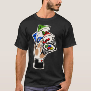 Camiseta Tatuagem tradicional da Uno Card
