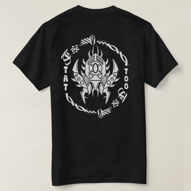 Camiseta Tatuagem Tribal (Verso do Design)