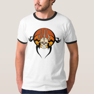 Camiseta Tatuagem tribal do crânio