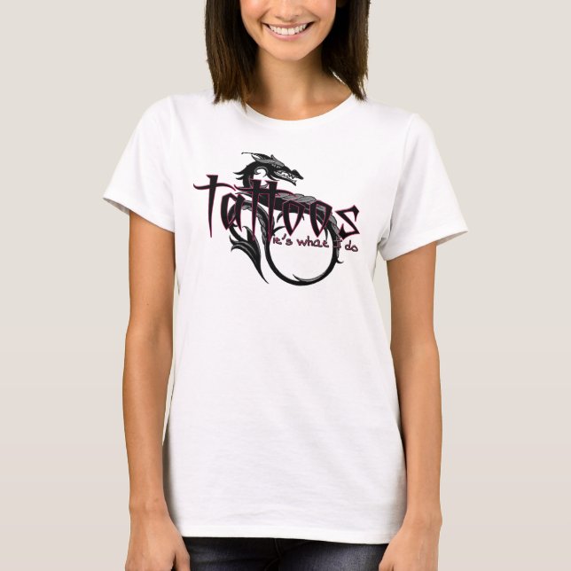 Camiseta Tatuagens… é o que eu faço!! (Frente)