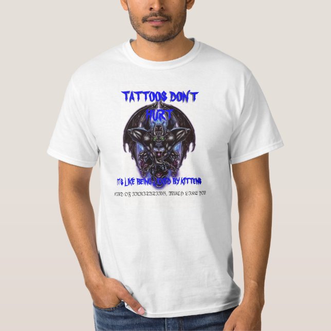 Camiseta Tatuagens Não Machuquem (Frente)