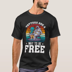 Camiseta Tatuagens São Uma Forma De Libertar O Lover De Tat
