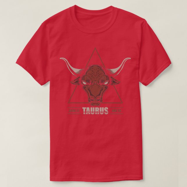 Camiseta Taurus (Frente do Design)