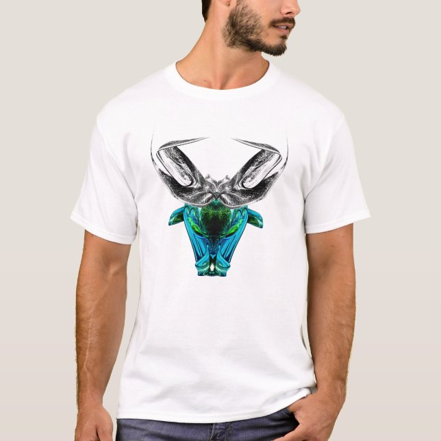 Camiseta Taurus – Artistic Zodiac Graphic T-Shirt (Frente)