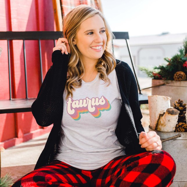 Camiseta Taurus Astrology - Sinal de Presente Zodiac (Criador carregado)