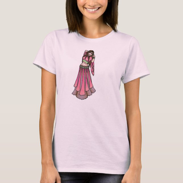 Camiseta Taurus Belly Dancer (Frente)