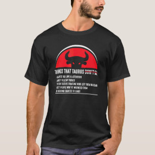 Camiseta Taurus Merchandise - Época Zodiac - Sinal Astrográ