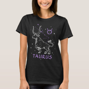 Camiseta Taurus o zodíaco da constelação da astrologia d
