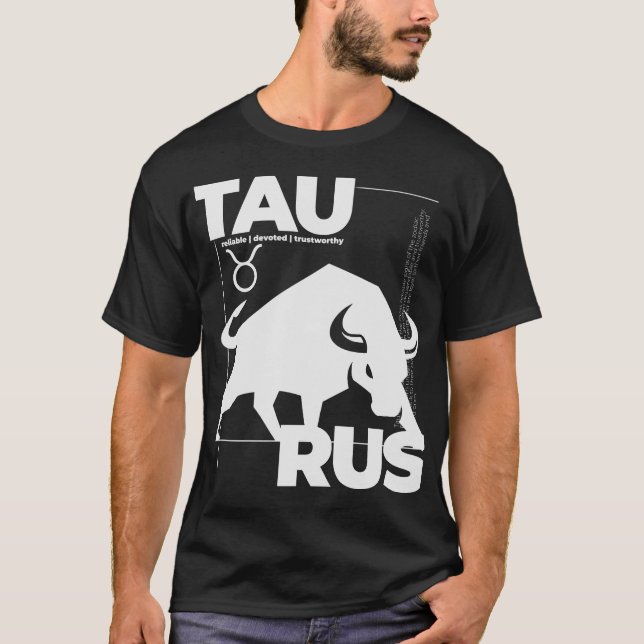 Camiseta Taurus Spirit: Grounded e Imobilizável (Frente)