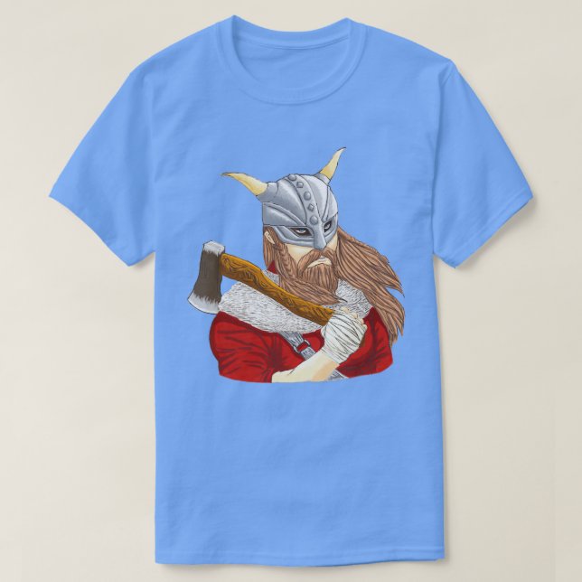 Camiseta Taurus Viking Warrior (Frente do Design)