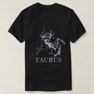 Camiseta Taurus Zodiac Bull Mens Basic