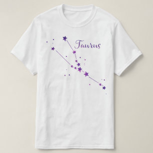 Camiseta Taurus Zodiac Constelation T-shirt