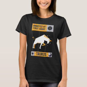 Camiseta Taurus Zodiac Sinal Taurus Elemento Terra abril ma