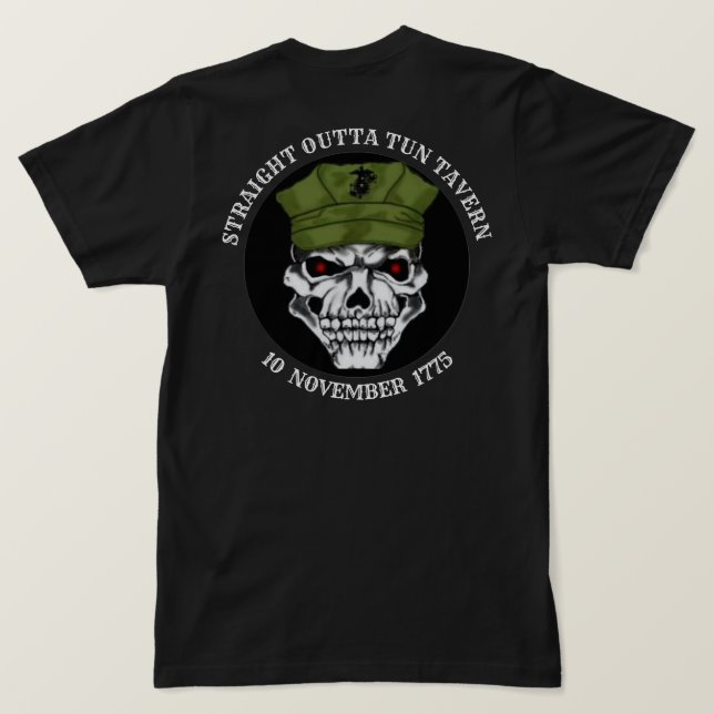 Camiseta TAVERN DO hetero OUTTA (Verso do Design)