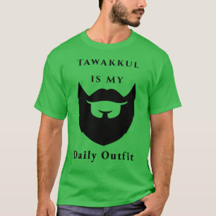 Camiseta Tawakkul É Minha Roupa Diária - Fé Sobre Medo
