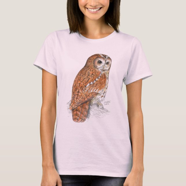 Camiseta Tawny Owl T-shirt (Frente)
