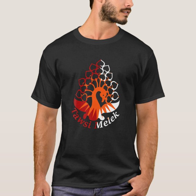 Camiseta Tawsi Melek Ezidi Yezide Tausi Melek (Frente)