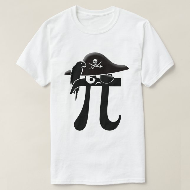Camiseta Taxa de pi (Frente do Design)
