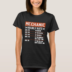Camiseta Taxa Horária Mecânica Para Mecânica Clássica