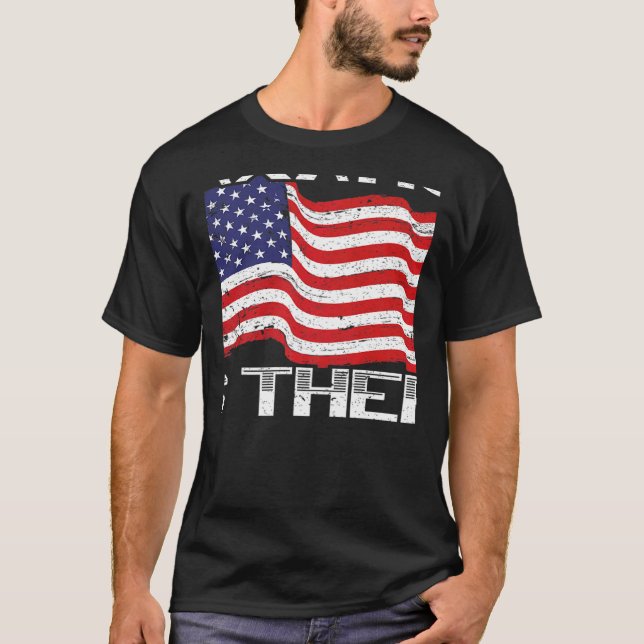 Camiseta Taxation Is Theft American USA Flag Libertarian An (Frente)