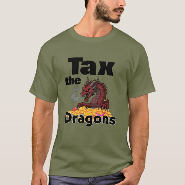 Camiseta Taxe os Ricos (Frente)