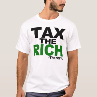 Camiseta TAXE os RICOS     - o 99%