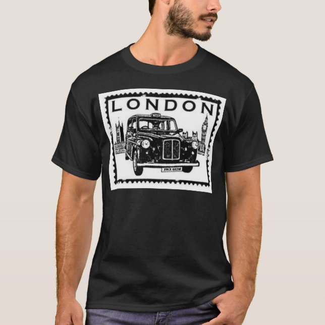 Camiseta Táxi de Londres (Frente)